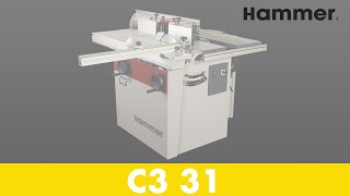 DIY Hammer® Schaukelstuhl produziert mit der Kombimaschine C3 31  Felder Group Teil 2 [upl. by Idnod]