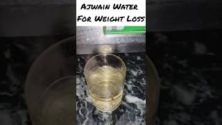 Ajwain Water For Weight Loss shortsyoutubeshortsajwainwaterweightlossdrinkkausarkirasoi [upl. by Graniela]