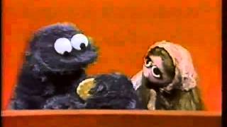 Classic Sesame Street  Cookie Monster Shares a Cookie [upl. by Nairdad851]