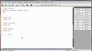 Maxima CAS 1 Basic use of wxMaxima and some builtin functions along the way [upl. by Bust]