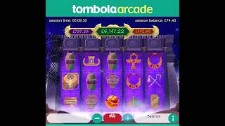 Tombola New pharaoh spins and bonus round [upl. by Ariaic]