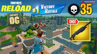 Fortnite Reload  High Kill Solo vs Squads OG Gameplay Keyboard amp Mouse [upl. by Sheryle]