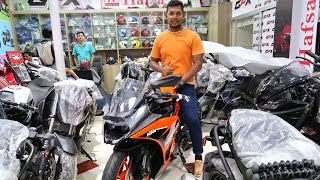 New KTM RC 125 Sports Bike 1st Impression In Bd 🏍️ PriceSpecification [upl. by Alimat]