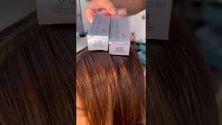 Окрашивание Wella Illumina 502 543 парикмахер колорист стилист окрашиваниеволос салонкрасоты [upl. by Previdi]