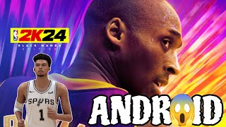 NBA 2K 24 in ANDROID v98 Android 10111213 Download na [upl. by Laeynad]