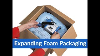 expanding foam packaging from Sealed Air [upl. by Eednam]