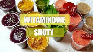 WITAMINOWE SHOTY  5 PRZEPISÓW [upl. by Stila]