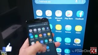 Samsung J7 CORE SCREEN MİRRORİNG Ekran yansıtma [upl. by Nadruoj]