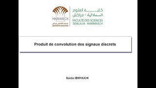 Produit de convolution de deux signaux discrets discret [upl. by Rehctaht671]