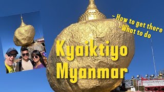 KYAIKTIYO GOLDEN ROCK Mon state Myanmar 🇲🇲 [upl. by Aliza]