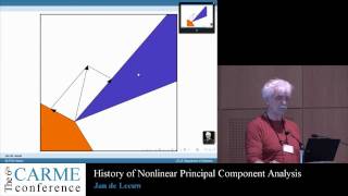 CARME 2011  History of Nonlinear Principal Component Analysis  Jan de Leeuw [upl. by Henrion640]