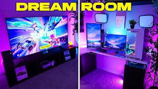 Building My DREAM Gaming Setup Room [upl. by Aroda66]