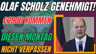 quotWichtige Neuigkeit €2900 Rentenerhöhung für alle Rentner kommt diesen Montagquot [upl. by Anima]