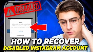 How To Recover DEACTIVATEDDISABLED Instagram Account in 2022 TUTORIAL [upl. by Pulsifer]