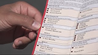 Unofficial sample ballots cause confusion at the polls [upl. by Waxler259]