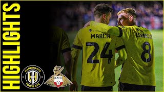 Harrogate Town 20 Doncaster Rovers Highlights [upl. by Rawde]