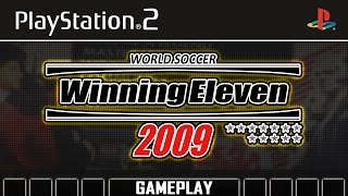 World Soccer Winning Eleven 2009 PS2 Gameplay [upl. by Itin]