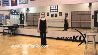 Jump Drill For Better Toe Touches from Just For Kix [upl. by Aral745]