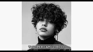 Tagli Per Capelli Ricci 2022 [upl. by Hagar]