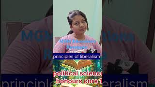 Top Questionspolitical Science Honssemester 1Core1Liberalism [upl. by Merrick]