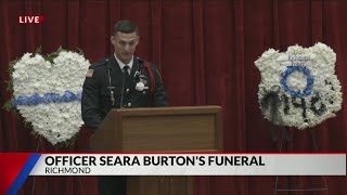 Officer Keifer Uphaus remembers his fallen partner Seara Burton [upl. by Other501]