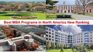 BEST MBA PROGRAMS IN NORTH AMERICA NEW RANKING [upl. by Egas]