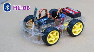 How To Make Arduino Bluetooth Controlled Car  At Home [upl. by Hoppe]