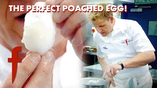 Eggsquisite Technique Gordons Perfect Poached Egg 🥚🍳  The F Word [upl. by Nednal]