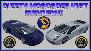 Para64 Cizeta Moroder V16T Review Headlights Up Versions [upl. by Louth]