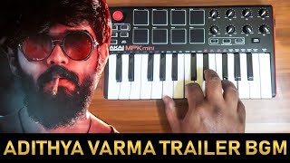 Adithya Varma Mass Trailer Bgm By Raj Bharath  Radhan [upl. by Anifesoj]