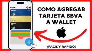 😱😉COMO AGREGAR TARJETA BBVA A WALLET😊 [upl. by Anoyi]