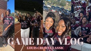 HBCU VLOG alabama aampm university football game game day vlog first home gamelouis crews classic [upl. by Cousins804]