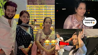 Neha बोलते mi lucky ahe mala ashi सासु bhetli 😍♥️  Dr  Ankita reaction 😂  Aditya satpute [upl. by Liatrice518]