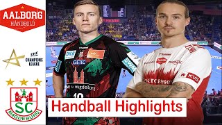 Aalborg Håndbold 🆚 Sc Magdeburg Handball Highlights EHF Champions League 2024 [upl. by Eintruoc788]