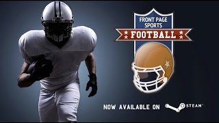 Front Page Sports Football  Launch Trailer [upl. by Anne961]