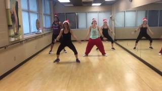 Holiday Edition UP ON THE HOUSETOP by Pentatonix Choreo by Kat  CalTwerk Dance Fitness [upl. by Cowey]