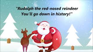 Gene Autry  Rudolph The Red Nosed Reindeer Lyrics [upl. by Betteann]