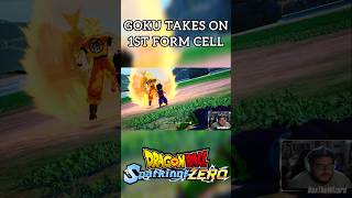 Goku Takes on 1st Form Cell in Sparking Zero dragonballsparkingzero sparkingzero dbsz [upl. by Aisilef]