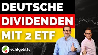 Deutsche Dividenden ETFs Was taugen DivDAX und DAXplus Maximum Dividend [upl. by Vasili]