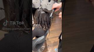 onde con piastra ghd 🖤 hair hairstyle hairtutorial waves onde parrucchieri [upl. by Yehc]