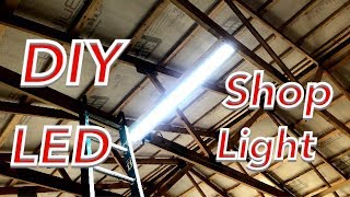 Make your own LED shop lights [upl. by Yesac]