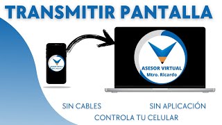 Como Transmitir pantalla de celular a computadora sin cables ni apps [upl. by Morly]