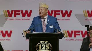 2023 VFW National Commander Duane Sarmiento Opening Remarks [upl. by Selestina]