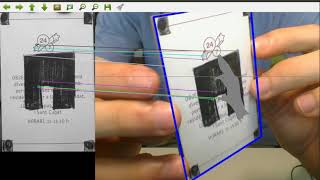 Augmented reality with Python and OpenCV test [upl. by Doyle]