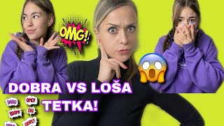 Dobra VS Loša TETKA DOK ČUVAM ARIJU KADA DONOSI POKLONE [upl. by Allemat]