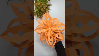 Wow❄️Snowflake ✨️Christmas Decorations Christmas Decorations Tutorial shorts papercrafts [upl. by Ahsiniuq]