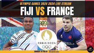 FIJI VS FRANCE LIVE  Olympic Games 2024 Rugby 7s Live Commentary amp Watchalong [upl. by Duomham]