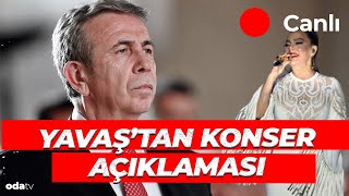 Mansur Yavaştan Ebru Gündeş konseri iddialarına yanıt canlı [upl. by Adnic]