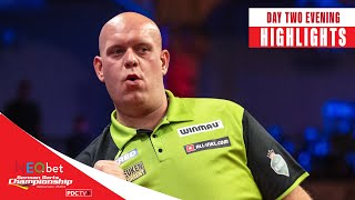 THROUGH TO FINALS DAY  Day Two Evening Highlights  2024 German Darts Championship [upl. by Salis]