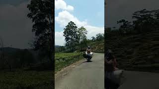 Bonceng motor Duduknya di atas rumput tancap gas 🤭motorpengaritan [upl. by Eyahs]